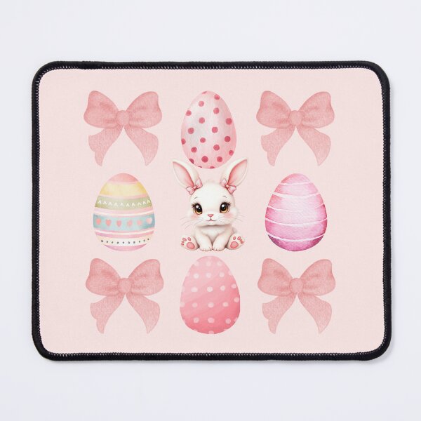 Item preview, Coquette Easter Bunny & Bows designed and sold by InspireHubWear.