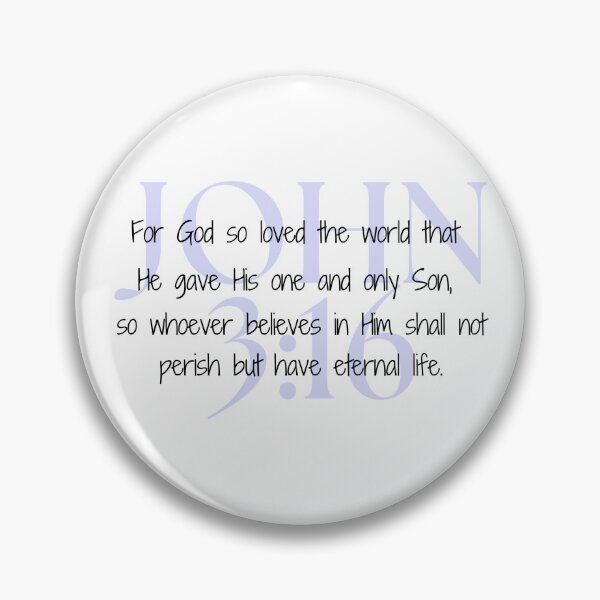 Item preview, John 3:16 Bible Verse designed and sold by call-emily.