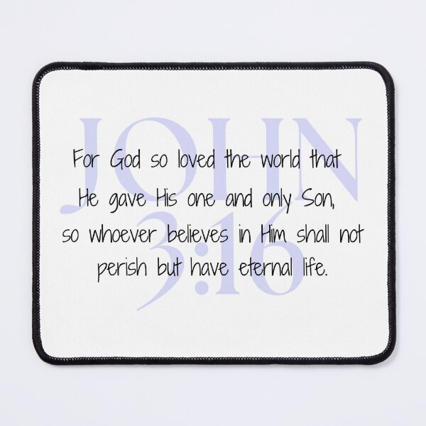 Item preview, John 3:16 Bible Verse designed and sold by call-emily.