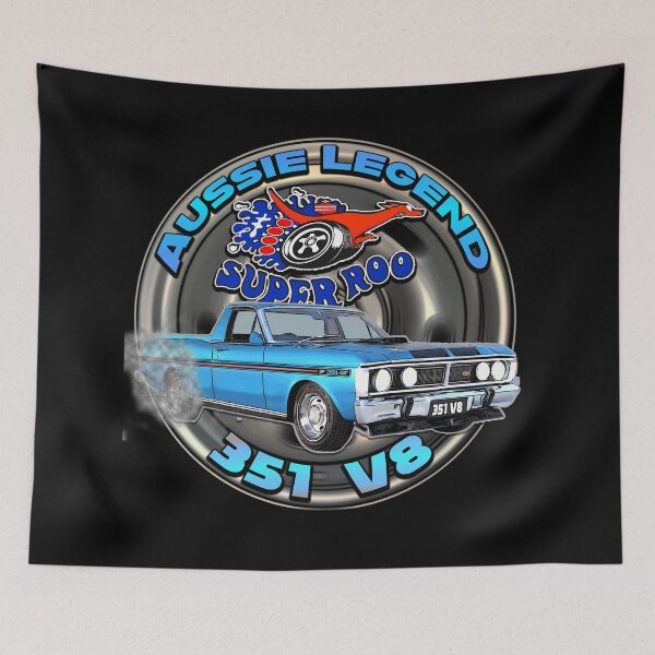 Item preview, Ford Falcon XY 351 GT Ute - Aussie Legend Super Roo Classic Muscle Car Design designed and sold by Michael van der Hoorn.