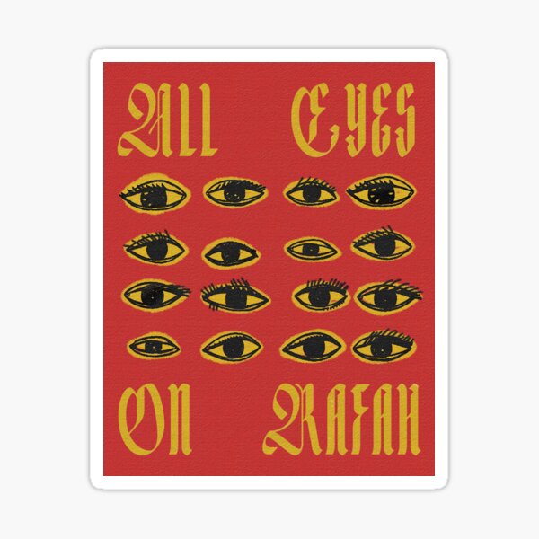Item preview, All Eyes On Rafah designed and sold by anuggra.