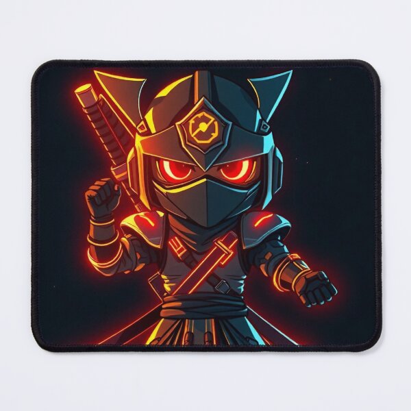 Item preview, Neon Samurai Ninja – Blackout Style designed and sold by ShadowTek.