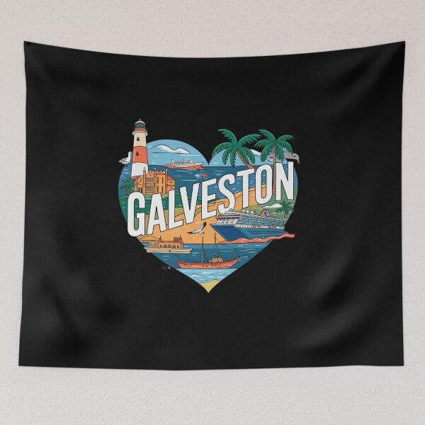 Item preview, I Love Galveston Texas  designed and sold by Peter Stawicki.