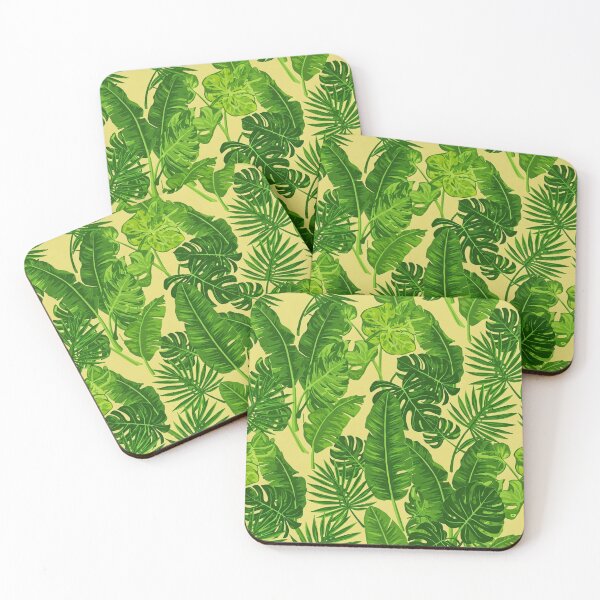 Item preview, Tropical Green Leaves Pattern | Jungle Botanical Aesthetic Design designed and sold by ethnicdigital.