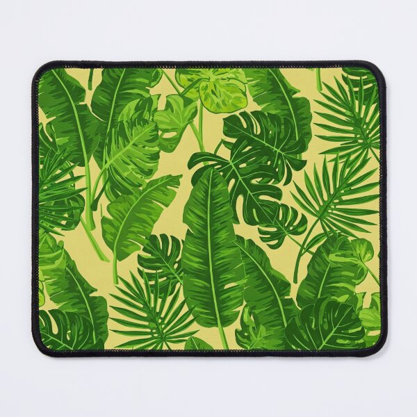 Item preview, Tropical Green Leaves Pattern | Jungle Botanical Aesthetic Design designed and sold by ethnicdigital.