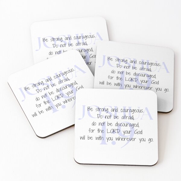 Item preview, Joshua 1:9 Bible Verse designed and sold by call-emily.