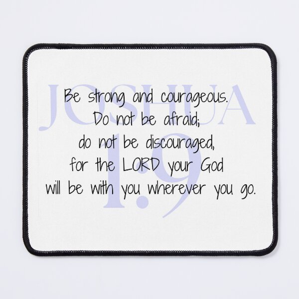Item preview, Joshua 1:9 Bible Verse designed and sold by call-emily.