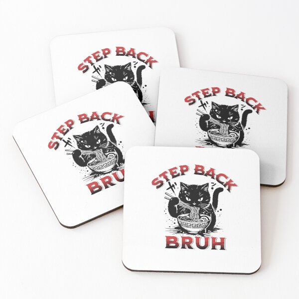 Item preview, Step Back Bruh, Cat Lover, Animal Lover designed and sold by CottonCandyCo78.