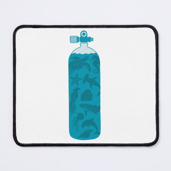 Item preview, Air Tank - Scuba Diving Design designed and sold by LittleLinesForU.