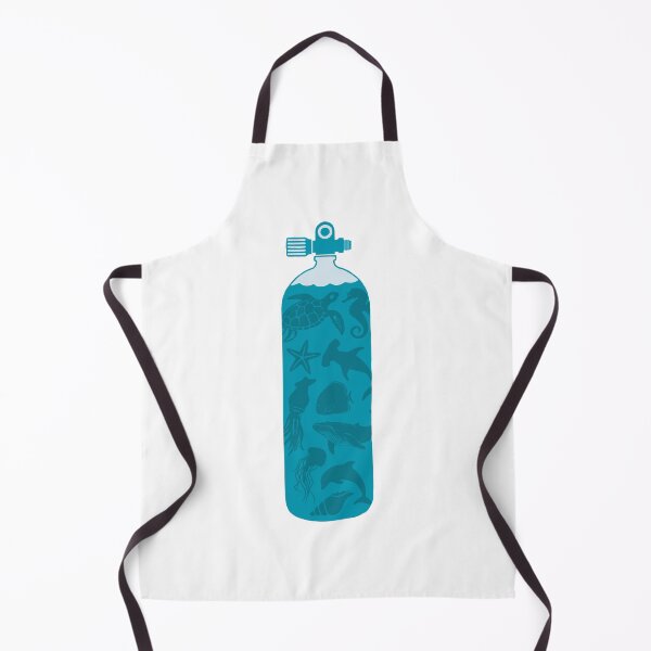 Item preview, Air Tank - Scuba Diving Design designed and sold by LittleLinesForU.