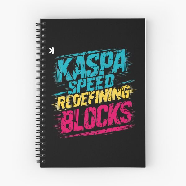 Item preview, Kaspa Momentum Pushing Forward in Crypto designed and sold by RadDeck.