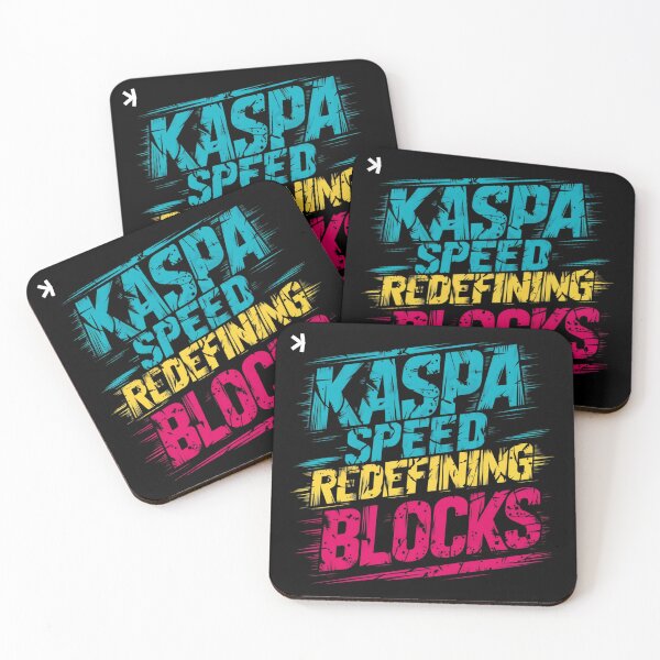 Item preview, Kaspa Momentum Pushing Forward in Crypto designed and sold by RadDeck.