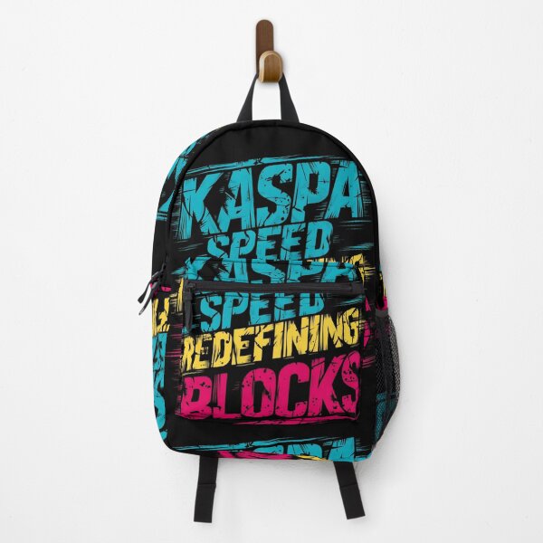 Item preview, Kaspa Momentum Pushing Forward in Crypto designed and sold by RadDeck.