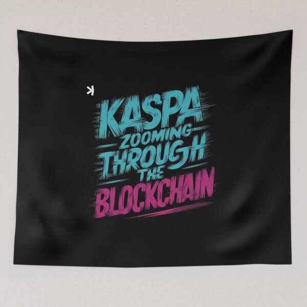 Item preview, Kaspa Chronos The Future of Time in Crypto designed and sold by RadDeck.