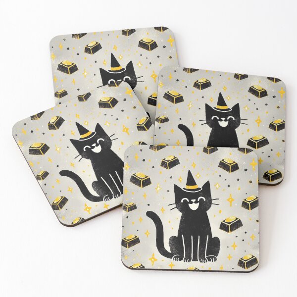 Item preview, Bewitched Black Cat Fortune designed and sold by zzz888.