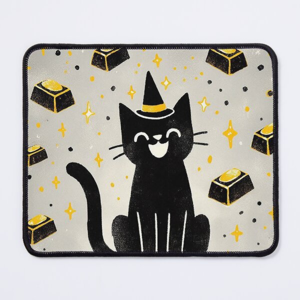 Item preview, Bewitched Black Cat Fortune designed and sold by zzz888.