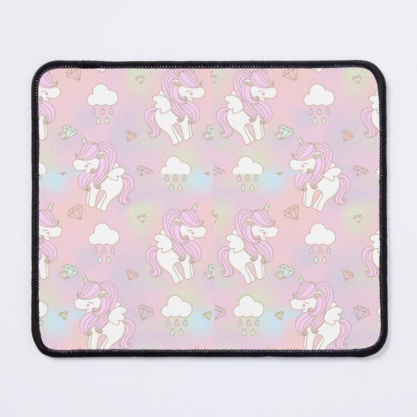 Item preview, Cute Unicorn With Wing Seamless designed and sold by Masonixem.