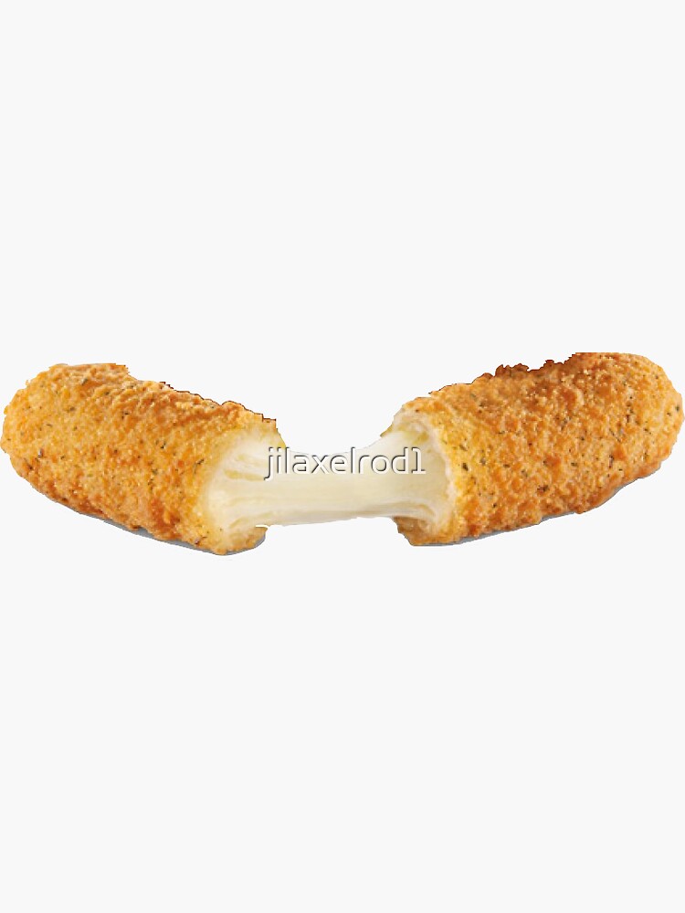 "mozzarella stick sticker" Sticker for Sale by jilaxelrod1 Redbubble