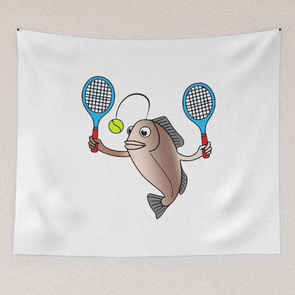 Item preview, Anglerfish Tennis Champion designed and sold by 2Blue-Dots.