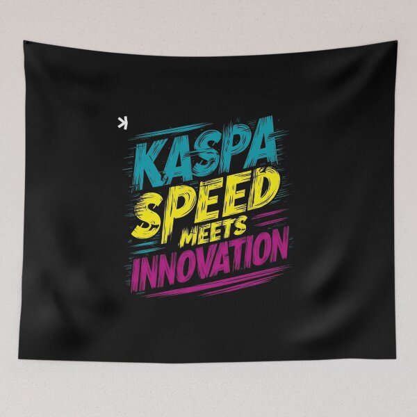 Item preview, Kaspa Fractal Infinite Crypto Innovation designed and sold by RadDeck.