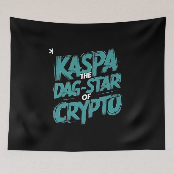 Item preview, Kaspa Odyssey A Journey into the Blockchain Future designed and sold by RadDeck.