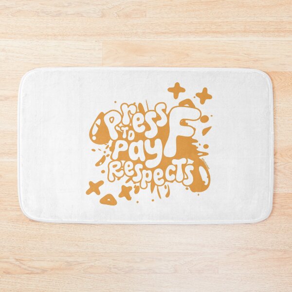 Item preview, Press F to Pay Respects.  designed and sold by Pochi Vibes.