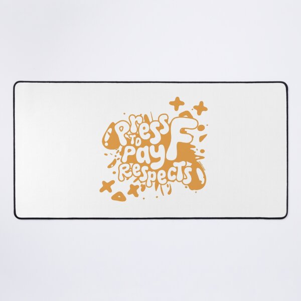 Item preview, Press F to Pay Respects. designed and sold by Pochi Vibes.