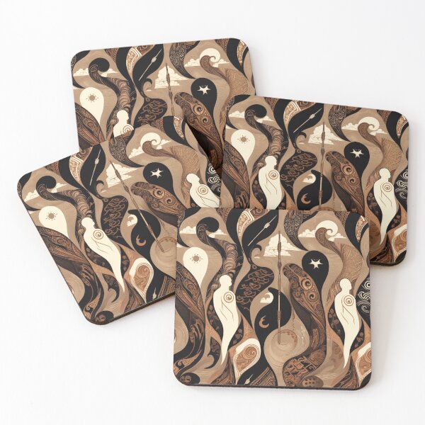 Item preview, Māori Spiritual Flow – Figurative Kites in Motion designed and sold by Wiredart.