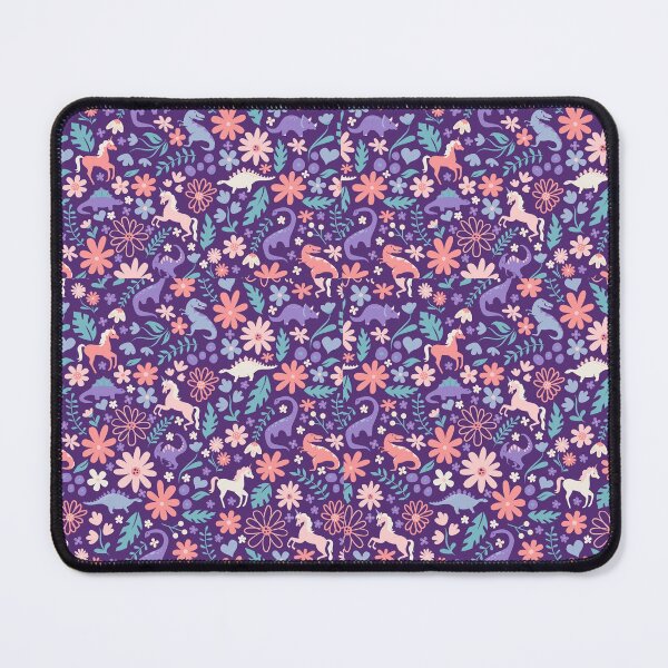 Item preview, Dinosaurs And Unicorns On Purple designed and sold by Masonixem.