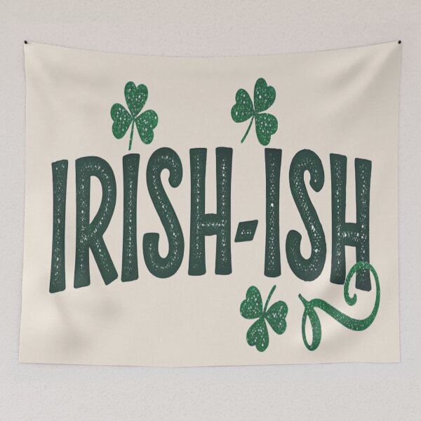 Item preview, Irish-ish | Funny St. Patrick’s Day Minimalist Design designed and sold by Rajasekar.