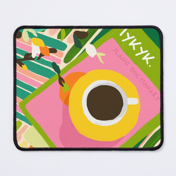 Item preview, IYKYK, If You Know You Know, Typography Tea American Slang Quote Quirky, English Language Communication Millennials Whimsical Fun, Eclectic Bohemian Contemporary Painting Words Attitude designed and sold by 83oranges.com.
