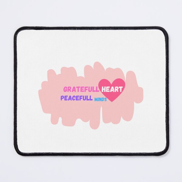 Item preview, Grateful hearts, peaceful minds designed and sold by PapaMatrix.