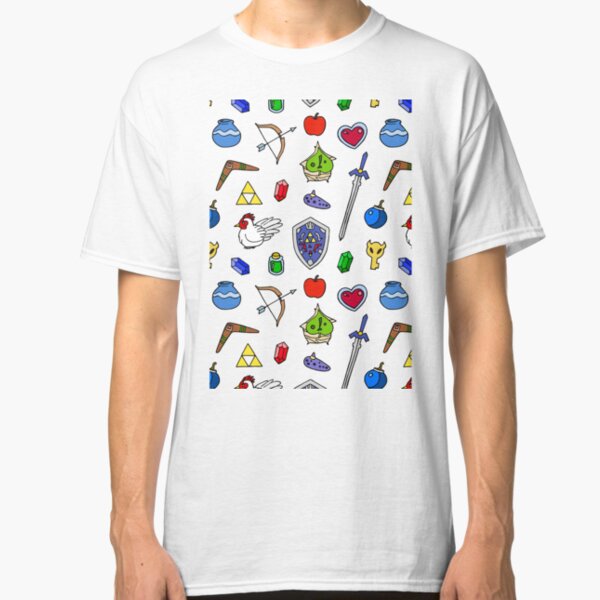 Zelda pattern T-shirt classique