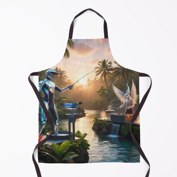 Item preview, Tropical Sunrise Fishing Tech Imaginary Animal Chef designed and sold by Dream Output .