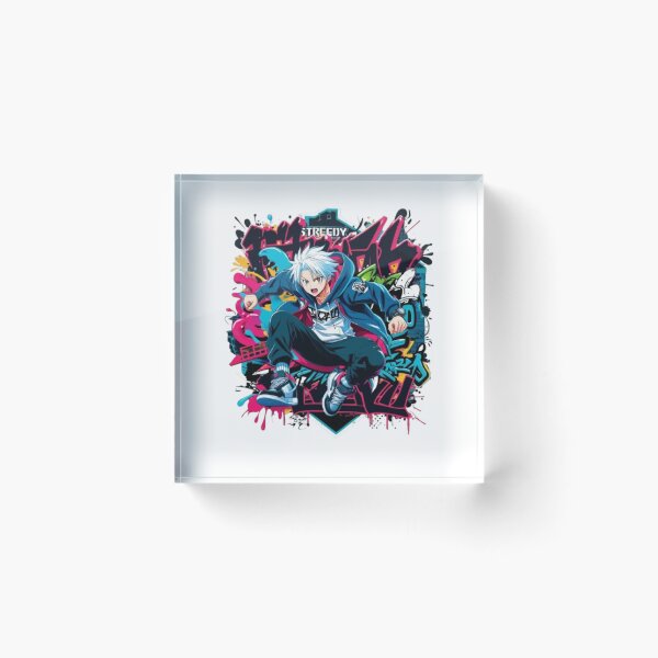 Item preview, Streetwear Anime Fusion: "Streedy" Urban Style designed and sold by artistmagicshop.