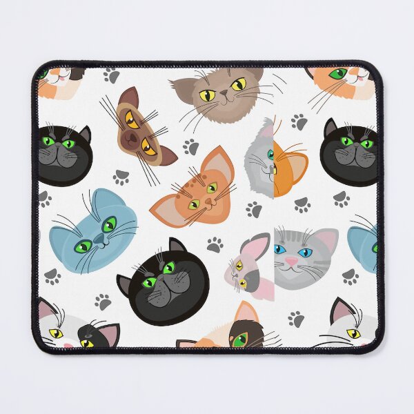 Item preview, Cat Face With Cat Paws Cats Muzzle Trail Paw Cats designed and sold by vintageretrostyleshop.
