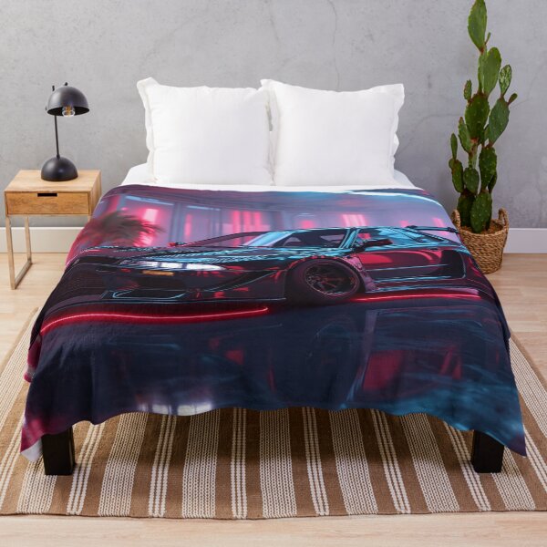 Item preview, Cyberpunk art of a futuristic Nissan designed and sold by Salimgor Hangaround Music.