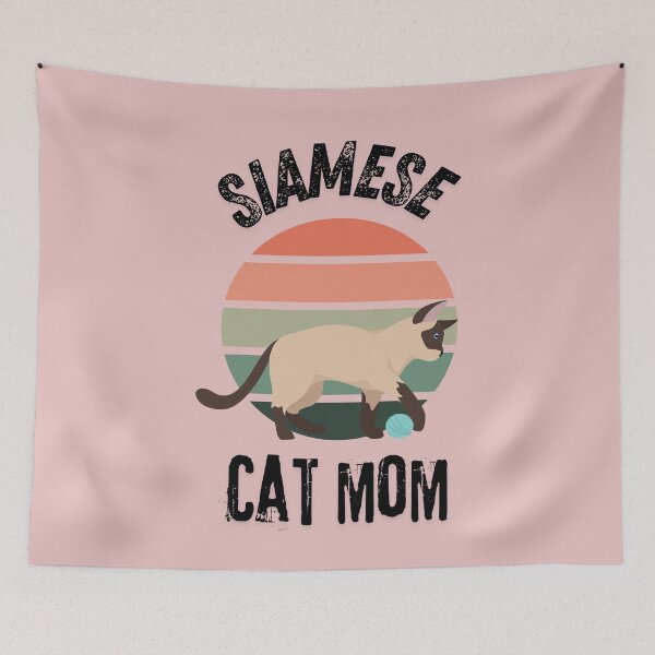 Item preview, Siamese cat mom designed and sold by Fateh-Kro ⭐⭐⭐⭐⭐.