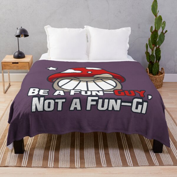 Item preview, Be a Fun-Guy, Not a Fun-Gi designed and sold by Milena R..