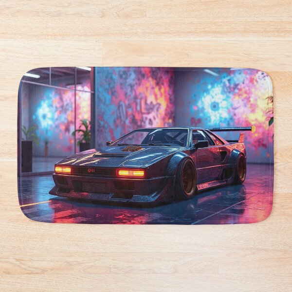 Artikelvorschau, Cyberpunk Kunst eines futuristischen Autos entworfen und verkauft von Salimgor Hangaround Music.