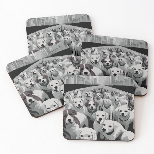 Item preview, Playful Dog Patterns designed and sold by After De Moment.