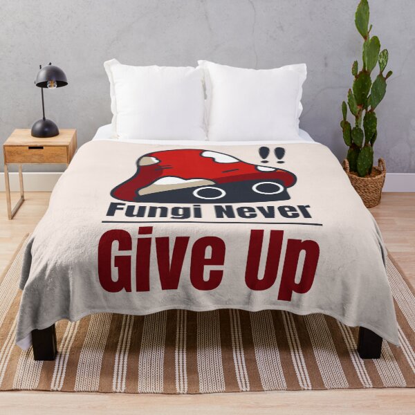 Item preview, Fungi Never Give Up designed and sold by Milena R..