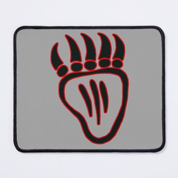 Item preview, Native American Inspired Bear Claw Foot Black designed and sold by Havocgirl.