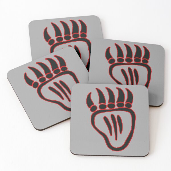 Item preview, Native American Inspired Bear Claw Foot Black designed and sold by Havocgirl.