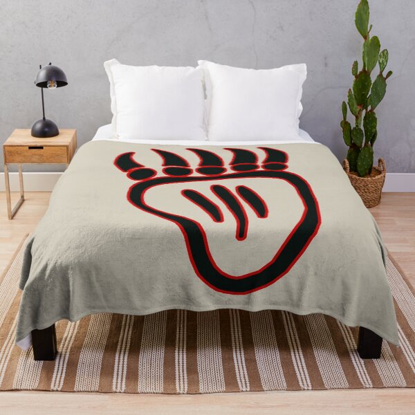 Item preview, Native American Inspired Bear Claw Foot Black designed and sold by Havocgirl.
