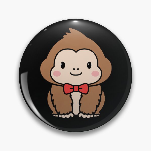 Item preview, Cute Gorilla Kawaii Bow Tie Zoo Day Trip Boys Girls Kids designed and sold by rafaeltto.