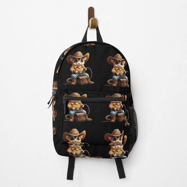 Item preview, Funny Cute Cowboy Sugar Glider designed and sold by PixelStoneDesign .