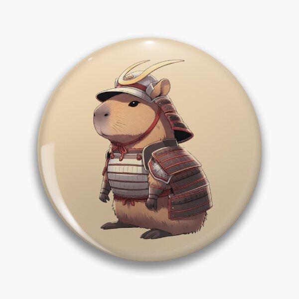 Item preview, Capybara Samurai designed and sold by Takeda-art.