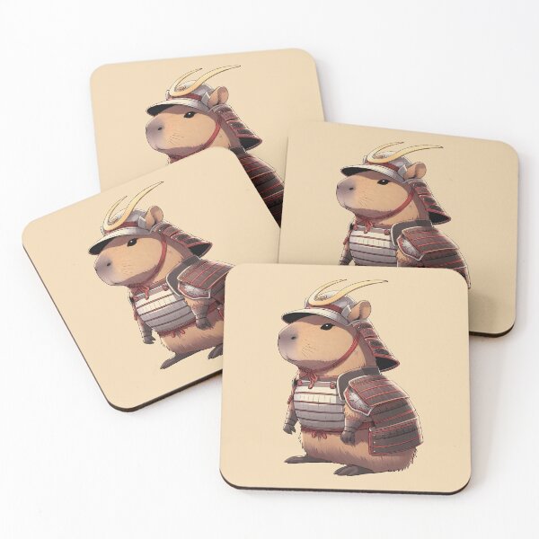 Item preview, Capybara Samurai designed and sold by Takeda-art.