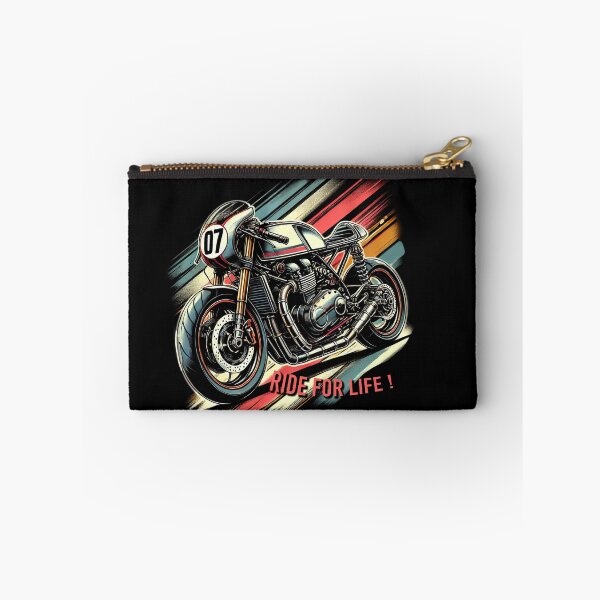 Item preview, Cafe Racer Motorcycle Ride For Life designed and sold by Lucid-Threadz.